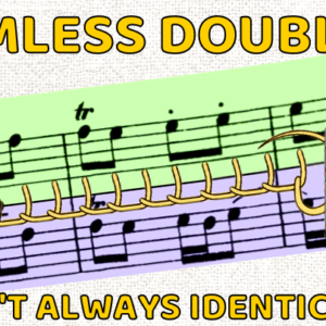 Scoring – Seamless Doubling Isn’t Always Identical