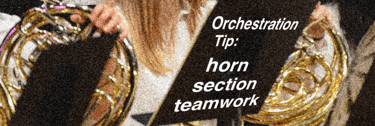 Horn Section Teamwork